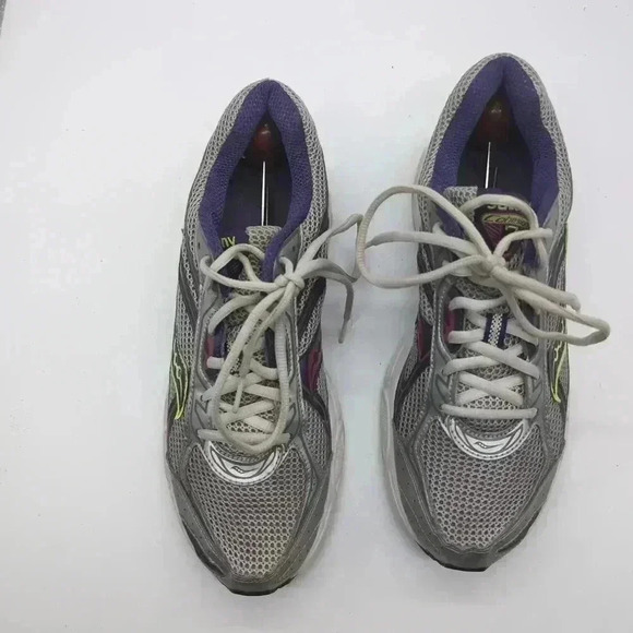 Saucony Grid Cohesion 7 running shoes 15181-4 Ladies sz 10 Purple Silver - Picture 3 of 8